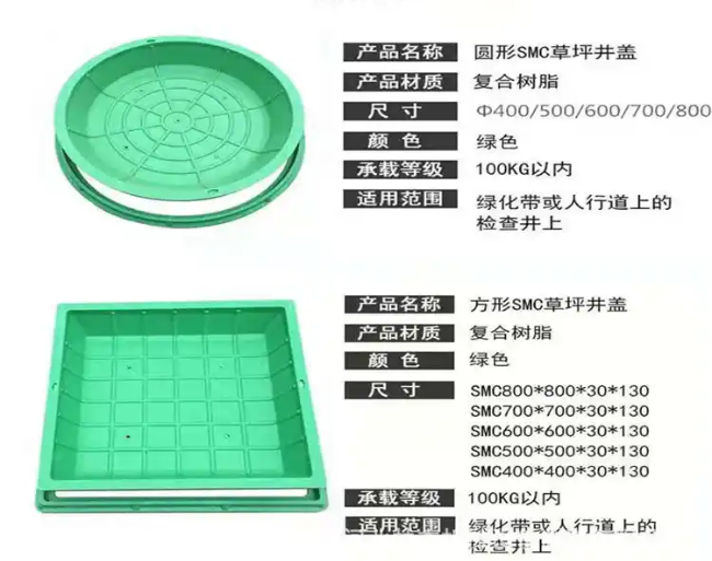 衢江树脂复合种植井盖展示